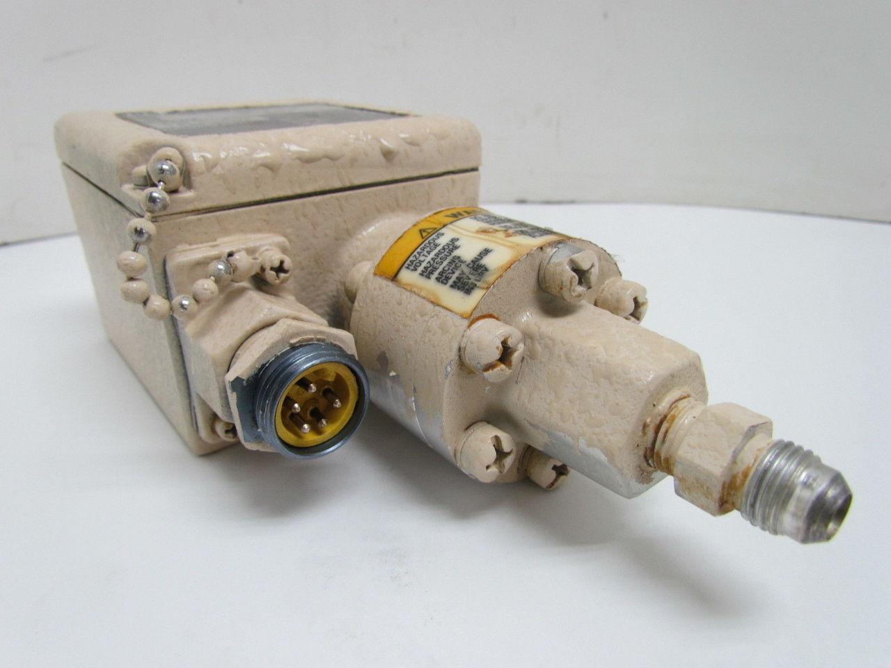 ITT 200P1S28 Adjustable Pressure Switch 500 to 3000 PSIG
