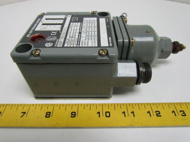 A-B Allen Bradley 836T-T251JX23X15 Pressure Control Switch Series B