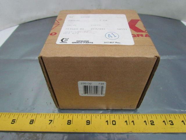 Graco 235132 235-132 Check Valve Assembly NIB