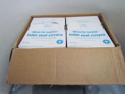 Hospeco 3350 HG-QTR-5M Health Gards Tissue Toilet seat Cover Case of 5000 NIB