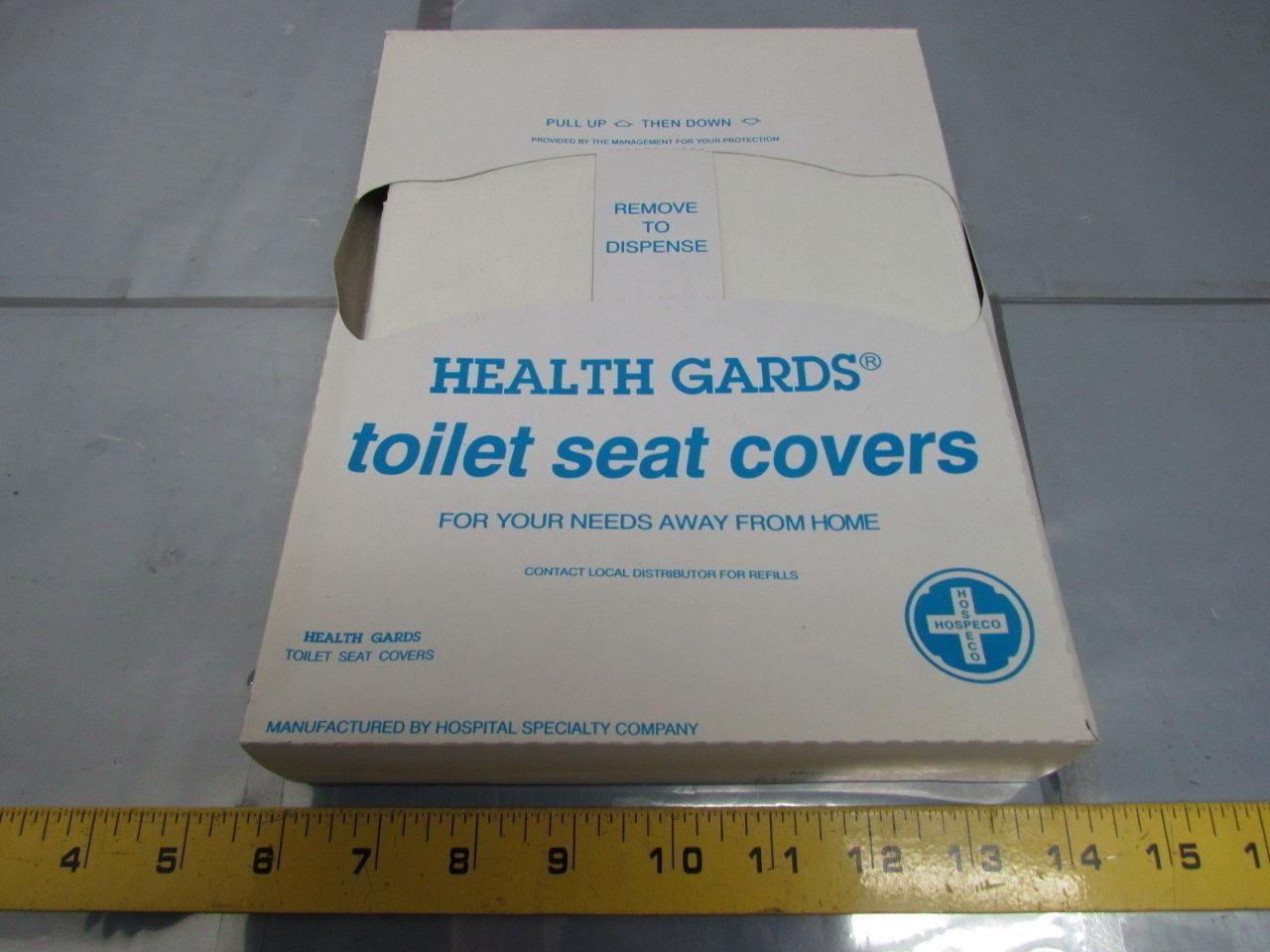Hospeco 3350 HG-QTR-5M Health Gards Tissue Toilet seat Cover Case of 5000 NIB