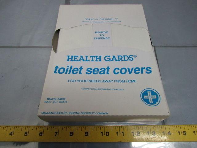 Hospeco 3350 HG-QTR-5M Health Gards Tissue Toilet seat Cover Case of 5000 NIB