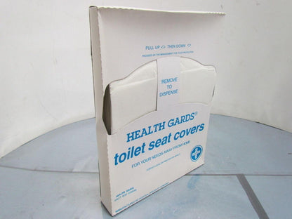 Hospeco 3350 HG-QTR-5M Health Gards Tissue Toilet seat Cover Case of 5000 NIB