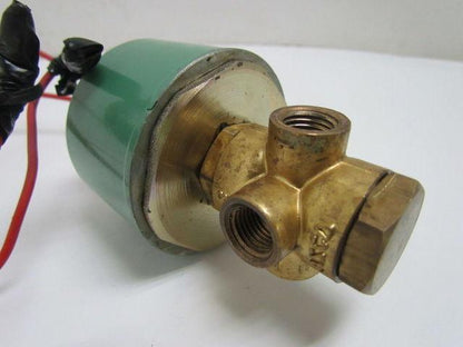 Asco Red Hat Valve 835223 Solenoid Control Valve 1/4" NPT 120 VAC 3 Way