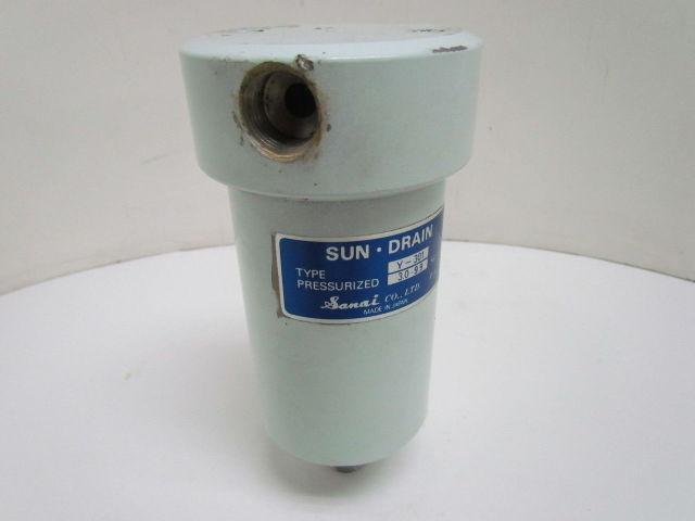 Sanai Y301 Pneumatic Line Drain 1/2" NPT Ports