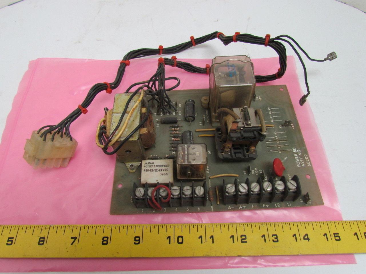 Fincor 1041547 Rev B 60209 Power Board Assy Assembly For Parts