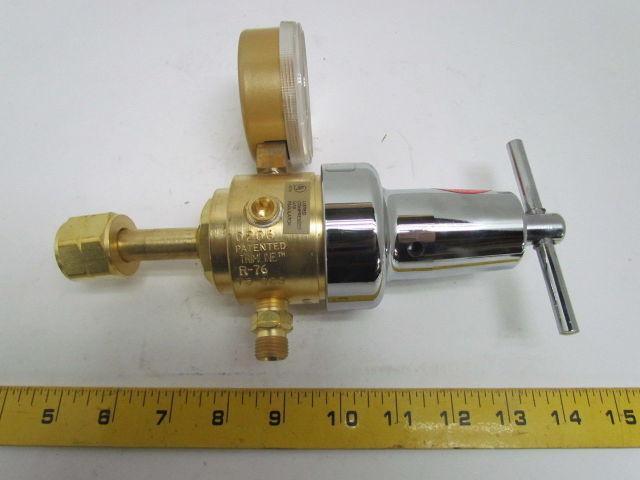 ESAB R-76-75-025 19153 100PSIG Max Inlet Pressure Oxweld Fuel Gas Regulator
