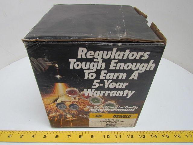 ESAB R-76-75-025 19153 100PSIG Max Inlet Pressure Oxweld Fuel Gas Regulator