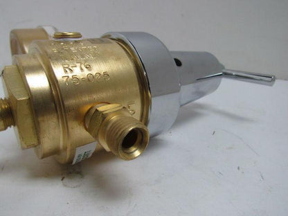 ESAB R-76-75-025 19153 100PSIG Max Inlet Pressure Oxweld Fuel Gas Regulator