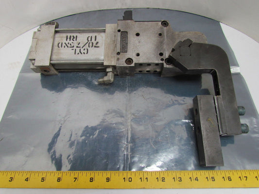 Tunkers KU 50 V A033 T22 NPT Pneumatic Power Clamp 045-130 degree