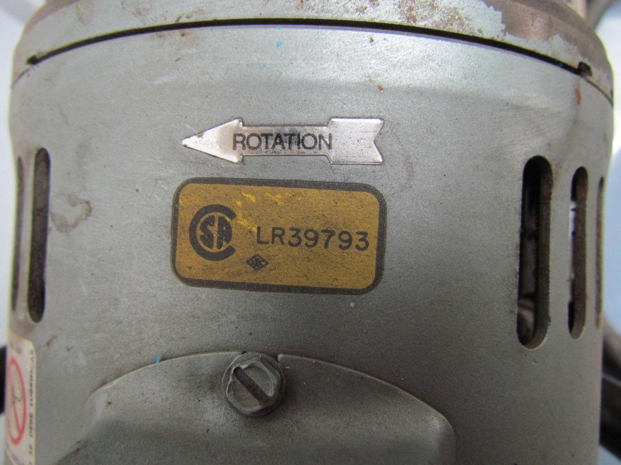 Doerr Electric LR39793 1/2HP 1PH 115/208-230 J56Z Vacuum Pump Motor 7/8" Shaft