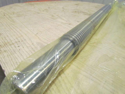 Lead Ball Screw Shaft 2.5" Dia 10mm Pitch 47" OAL