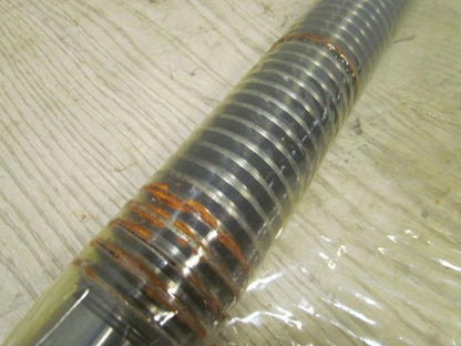 Lead Ball Screw Shaft 2.5" Dia 10mm Pitch 47" OAL