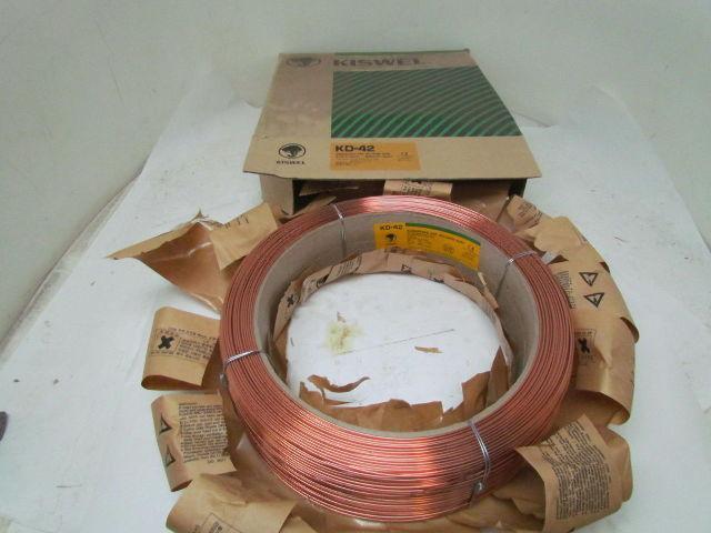 Kiswell KD-42 Submerged Arc MIG Welding Wire 3/32" 60Lb AWS A5.17 EM12K Lot of19