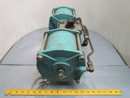 Keystone Controls Morin Pneumatic Hydraulic Rotary Valve Actuator 120 PSI