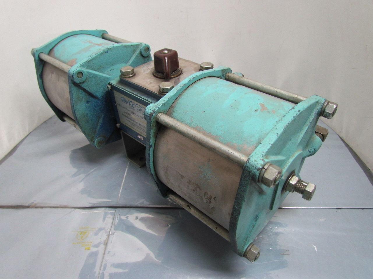 Keystone Controls Morin Pneumatic Hydraulic Rotary Valve Actuator 120 PSI