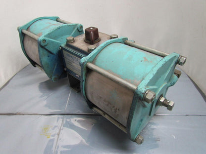 Keystone Controls Morin Pneumatic Hydraulic Rotary Valve Actuator 120 PSI