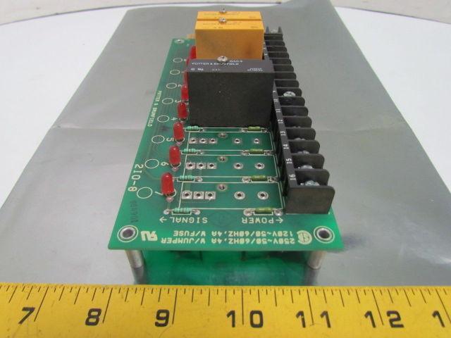 Potter & Brumfield 40E1105 PC Circuit Board 250V/120V 4 Amp