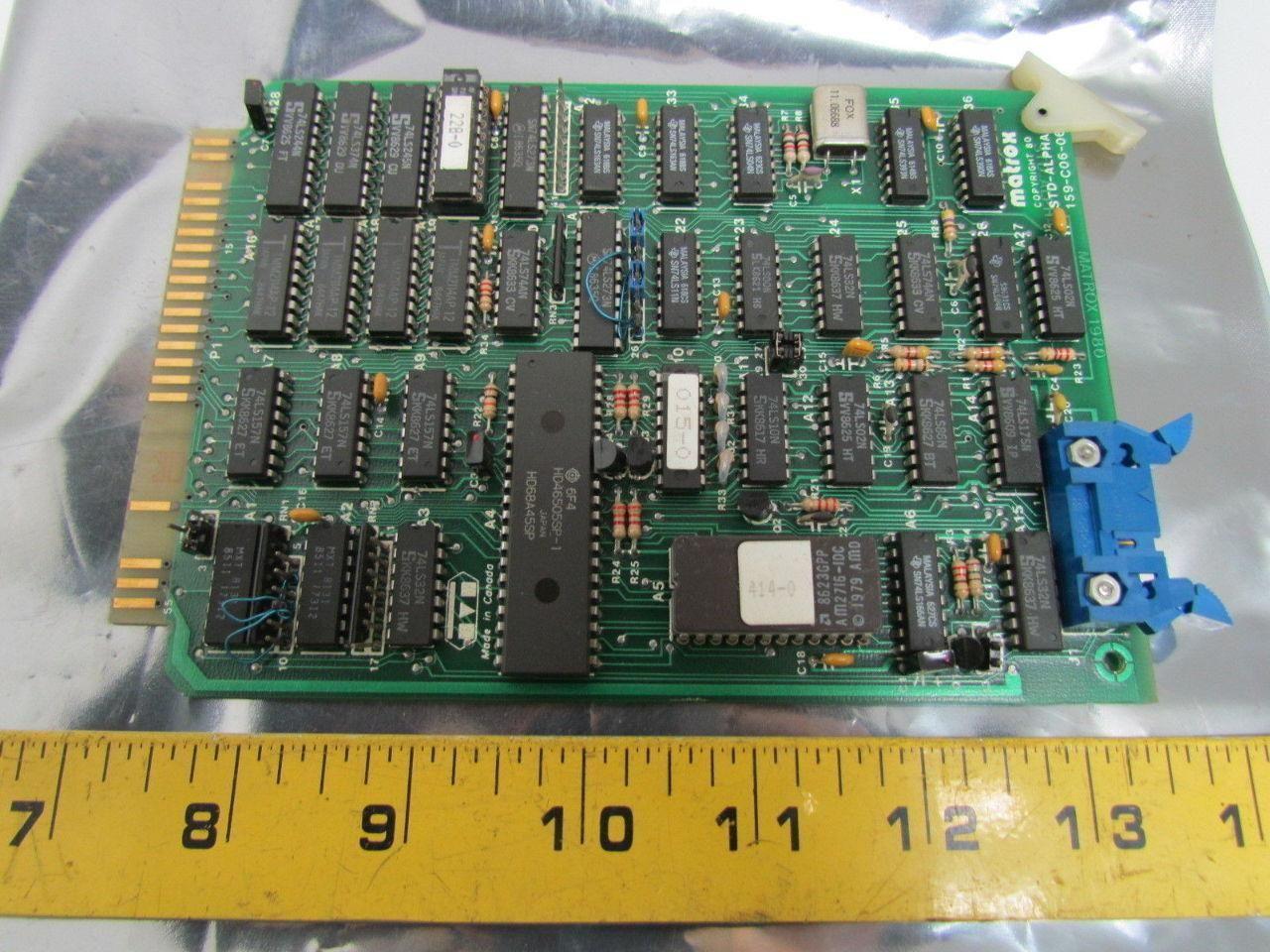 Matrox 159-C06-06 STD-Alpha PC Circuit Board Card