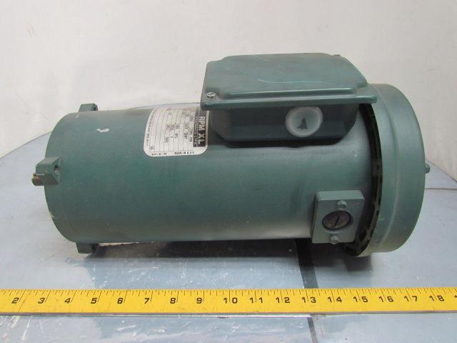 Reliance Electric T56S1007A 1/2HP 1750RPM 180VDC XL Extended Life Motor TEFC 56C