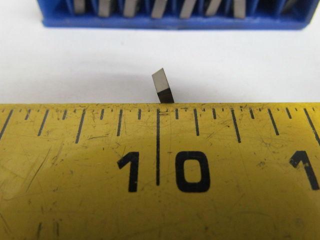 Waukesha 8900-0210F Cor-Bor Drill Carbide Insert Sz 000 10pcs Coated C-5