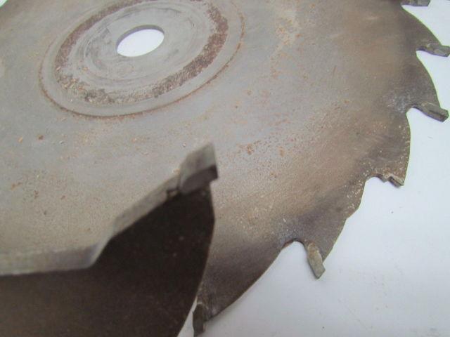 Carbide 12" Dia x Up To 1-3/4" Wide 1-1/8" Bore (6) 1/4" Chippers (2) 1/8"Blades
