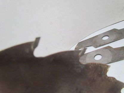 Carbide 12" Dia x Up To 1-3/4" Wide 1-1/8" Bore (6) 1/4" Chippers (2) 1/8"Blades