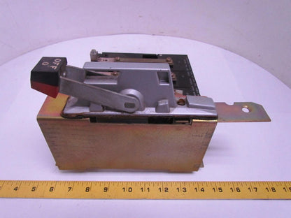 Telemecanique D10S2 60 Amp Disconnect Switch Assembly w/Handle 3-Pole