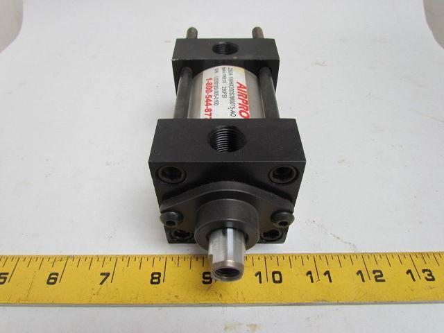 250A-1WHX200S3N0075-AO Pneumatic Air Cylinder 2" Bore 3/4" Stroke Double Rod