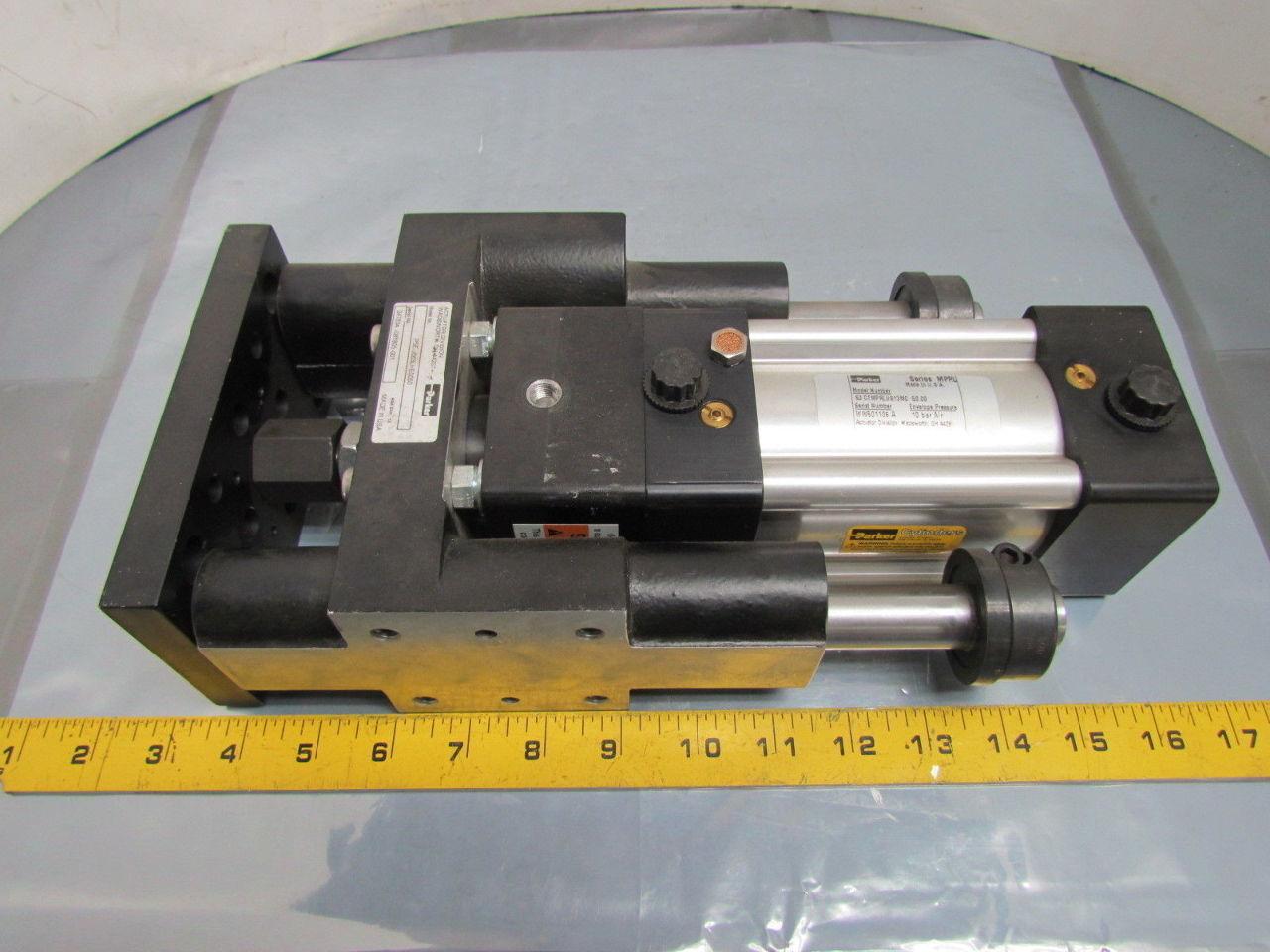 Parker P5E-J063LHE0050 Pneumatic Guided Air Cylinder 63mm Bore 50mm Stroke MPRL