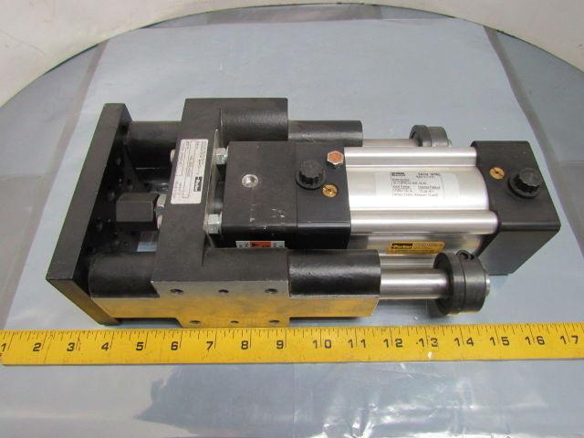 Parker P5E-J063LHE0050 Pneumatic Guided Air Cylinder 63mm Bore 50mm Stroke MPRL
