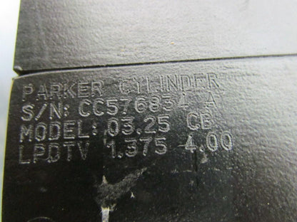 03.25 CBLPDTV 1.3754.00 PD Intensifier Hydraulic Cylinder Assembly 5.591:1 Ratio