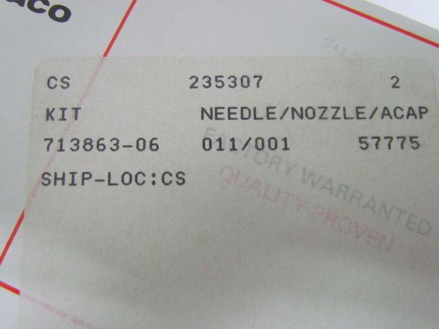 Graco 235-307 188754 Needle Nozzle Air Cap Assembly .026"For Paint Spray Gun NIB