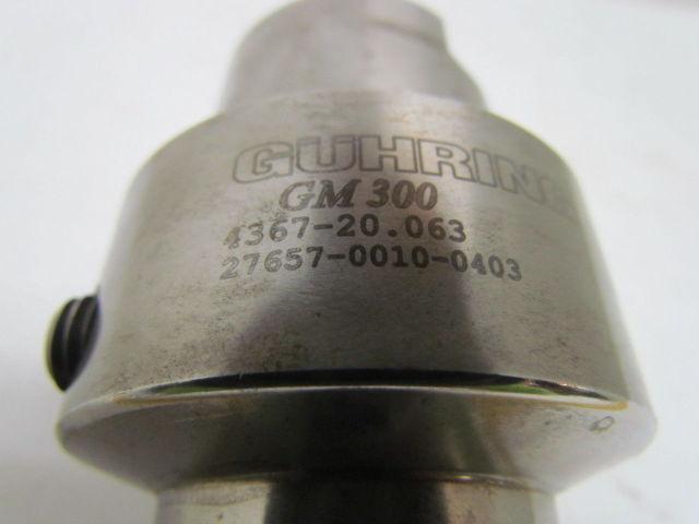 Guhring GM 300 4367-20.063 HSK-63-C Hydraulic Tool Holder 20mm Diameter