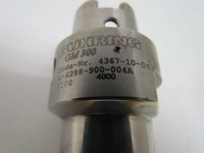 Guhring L-6288-900-004A HSK-40-C Hydraulic Tool Holder 10mm Diameter Chuck