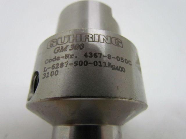 Guhring L6287-900-011A HSK-50-C Hydraulic Tool Holder 8mm Diameter Chuck