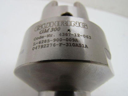 Guhring 4367-12-063 HSK-63-C Hydraulic Tool Holder 12mm Diameter