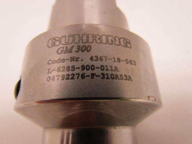 Guhring 4367-18-063 HSK-63-C Hydraulic Tool Holder 18mm Diameter Chuck