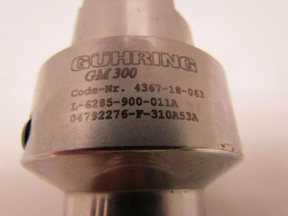 Guhring 4367-18-063 HSK-63-C Hydraulic Tool Holder 18mm Diameter Chuck