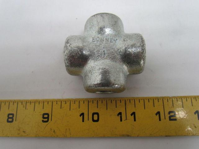 Graco 102-959 102959 1/4" NPT Cross Fitting NEW 4 Way