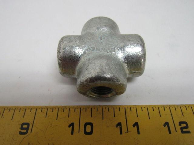Graco 102-959 102959 1/4" NPT Cross Fitting NEW 4 Way
