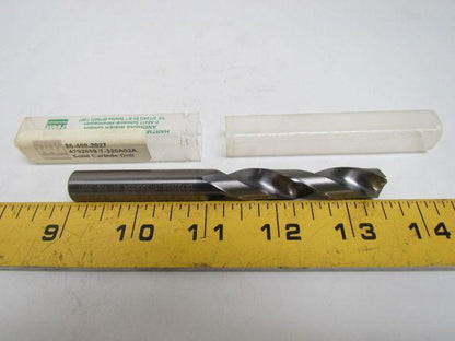 Ham Solid Carbide Twist Drill Bit 12.05mm 2 Flute 130 Deg Straight Shank