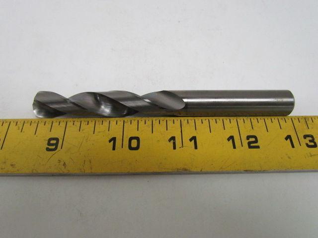Ham Solid Carbide Twist Drill Bit 12.05mm 2 Flute 130 Deg Straight Shank