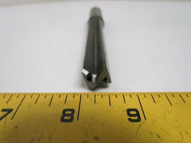 CJT Koolcarb Solid Carbide Drill .6299" 2 Straight Flute Coolant Feeding 6"OAL