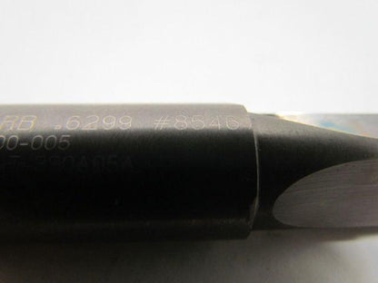 CJT Koolcarb Solid Carbide Drill .6299" 2 Straight Flute Coolant Feeding 6"OAL