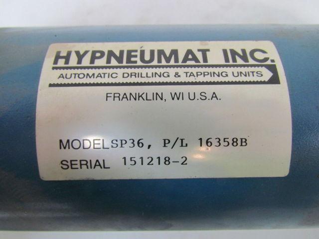 Hypneumat SP-36 Drill Unit SP-300 Series 4"Stroke Pneumatic or Hydraulic