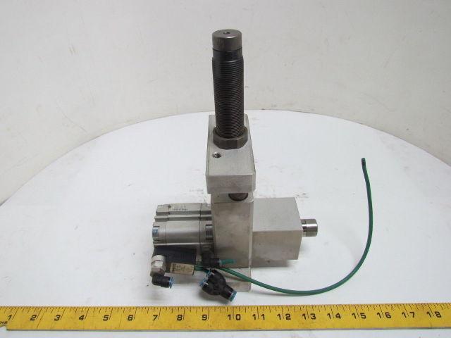 Pneumatic Stop Cylinder Air Stopper W/Hydraulic Shock Absorber