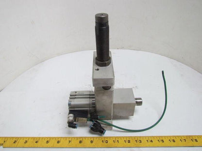 Pneumatic Stop Cylinder Air Stopper W/Hydraulic Shock Absorber