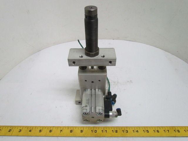 Pneumatic Stop Cylinder Air Stopper W/Hydraulic Shock Absorber