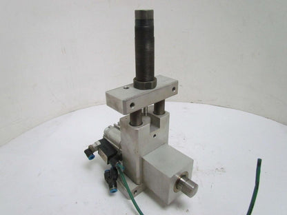 Pneumatic Stop Cylinder Air Stopper W/Hydraulic Shock Absorber